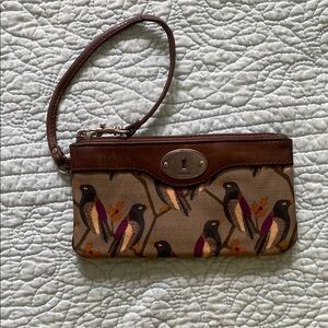 Fossil Brown and Tan Bird Key-Per